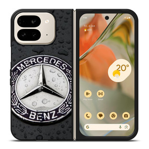 MERCEDES BENZ LOGO 3 Google Pixel 9 Pro Fold Case MERCEDES BENZ LOGO 3 Google Pixel 9 Pro Fold Case