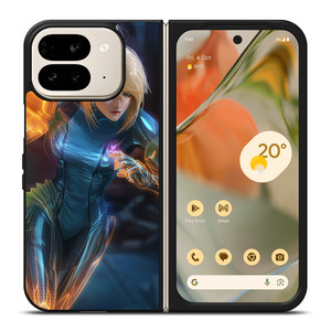 METROID SAMUS ARAN Google Pixel 9 Pro Fold Case METROID SAMUS ARAN Google Pixel 9 Pro Fold Case