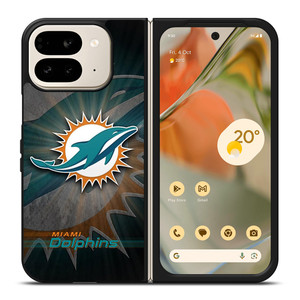 MIAMI DOLPHINS NFL 3 Google Pixel 9 Pro Fold Case MIAMI DOLPHINS NFL 3 Google Pixel 9 Pro Fold Case