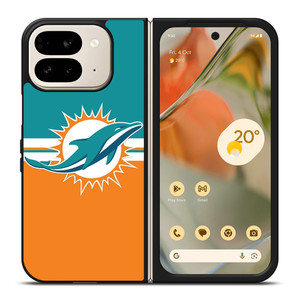 MIAMI DOLPHINS NFL Google Pixel 9 Pro Fold Case MIAMI DOLPHINS NFL Google Pixel 9 Pro Fold Case