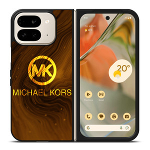 MICHAEL KORS LOGO GOLD Google Pixel 9 Pro Fold Case MICHAEL KORS LOGO GOLD Google Pixel 9 Pro Fold Case