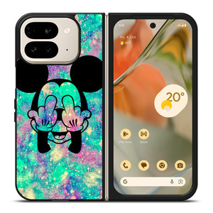 MIDDLE FINGER MICKY MOUSE Google Pixel 9 Pro Fold Case