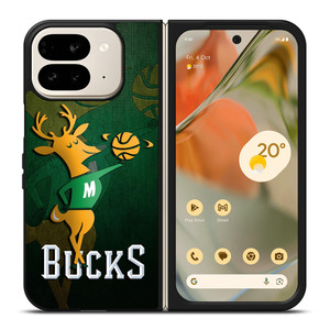 MILWAUKEE BUCKS ICON Google Pixel 9 Pro Fold Case MILWAUKEE BUCKS ICON Google Pixel 9 Pro Fold Case