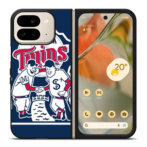 MINNESOTA TWINS LOGO 3 Google Pixel 9 Pro Fold Case MINNESOTA TWINS LOGO 3 Google Pixel 9 Pro Fold Case