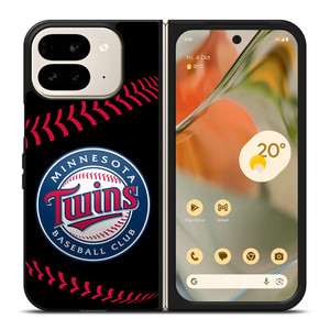 MINNESOTA TWINS LOGO Google Pixel 9 Pro Fold Case MINNESOTA TWINS LOGO Google Pixel 9 Pro Fold Case