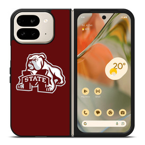 MISSISSIPPI STATE UNIVERSITY BULLDOGS LOGO Google Pixel 9 Pro Fold Case MISSISSIPPI STATE UNIVERSITY BULLDOGS LOGO Google Pixel 9 Pro Fold Case
