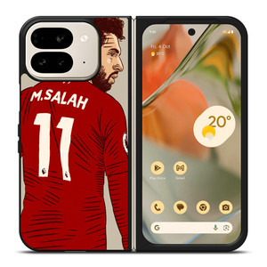 MOHAMED SALAH LIVERPOOL FC 5 Google Pixel 9 Pro Fold Case MOHAMED SALAH LIVERPOOL FC 5 Google Pixel 9 Pro Fold Case