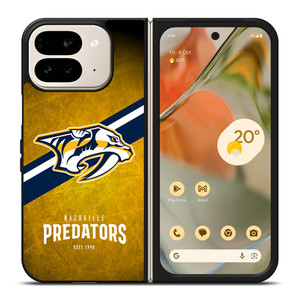 NASHVILLE PREDATORS LOGO Google Pixel 9 Pro Fold Case NASHVILLE PREDATORS LOGO Google Pixel 9 Pro Fold Case