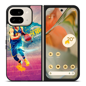 NBA GOLDEN STATE WARRIORS STEPHEN CURRY 3 Google Pixel 9 Pro Fold Case