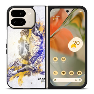 NBA LOS ANGELES LAKERS KOBE BRYANT Google Pixel 9 Pro Fold Case NBA LOS ANGELES LAKERS KOBE BRYANT Google Pixel 9 Pro Fold Case