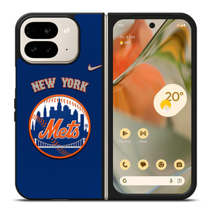 NEW YORK METS LOGO Google Pixel 9 Pro Fold Case NEW YORK METS LOGO Google Pixel 9 Pro Fold Case
