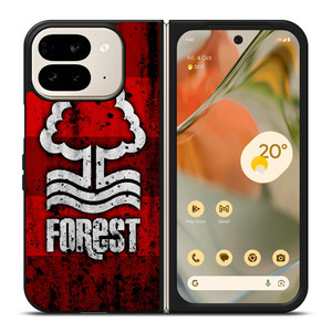 NOTTINGHAM FOREST LOGO EPL Google Pixel 9 Pro Fold Case NOTTINGHAM FOREST LOGO EPL Google Pixel 9 Pro Fold Case