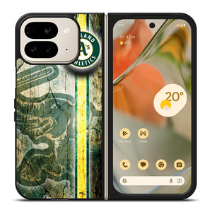 OAKLAND ATHLETICS LOGO 2 Google Pixel 9 Pro Fold Case OAKLAND ATHLETICS LOGO 2 Google Pixel 9 Pro Fold Case