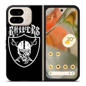 OAKLAND RAIDERS SKULL Google Pixel 9 Pro Fold Case OAKLAND RAIDERS SKULL Google Pixel 9 Pro Fold Case