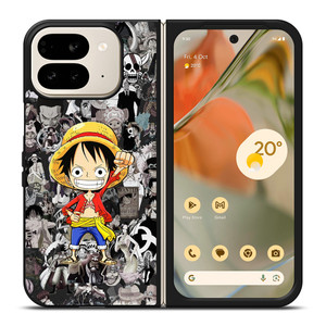 ONE PIECE CUTE LUFFY Google Pixel 9 Pro Fold Case ONE PIECE CUTE LUFFY Google Pixel 9 Pro Fold Case