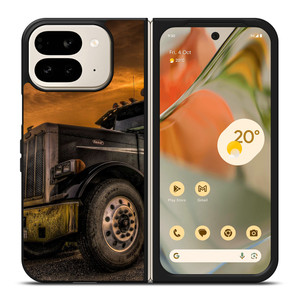 PETERBILT TRUCK 2 Google Pixel 9 Pro Fold Case PETERBILT TRUCK 2 Google Pixel 9 Pro Fold Case