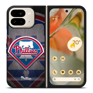 PHILADELPHIA PHILLIES LOGO 2 Google Pixel 9 Pro Fold Case PHILADELPHIA PHILLIES LOGO 2 Google Pixel 9 Pro Fold Case