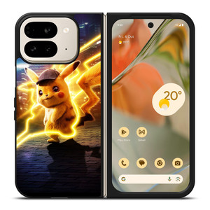 PIKACHU POKEMON CUTE Google Pixel 9 Pro Fold Case PIKACHU POKEMON CUTE Google Pixel 9 Pro Fold Case