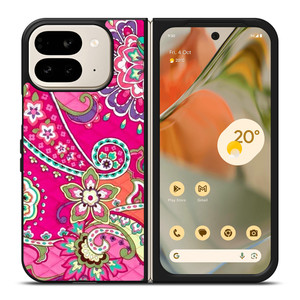 PINK SWIRLS VERA BRADLEY Google Pixel 9 Pro Fold Case PINK SWIRLS VERA BRADLEY Google Pixel 9 Pro Fold Case