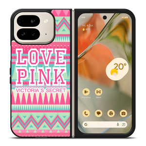 PINK VICTORIA'S SECRET Google Pixel 9 Pro Fold Case PINK VICTORIA'S SECRET Google Pixel 9 Pro Fold Case