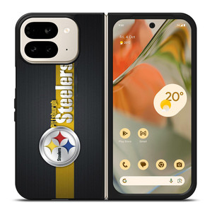 PITTSBURGH STEELERS LOGO Google Pixel 9 Pro Fold Case PITTSBURGH STEELERS LOGO Google Pixel 9 Pro Fold Case