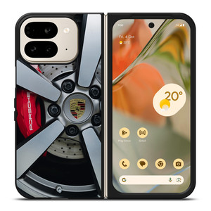PORSCHE CAR WHEEL 3 Google Pixel 9 Pro Fold Case PORSCHE CAR WHEEL 3 Google Pixel 9 Pro Fold Case