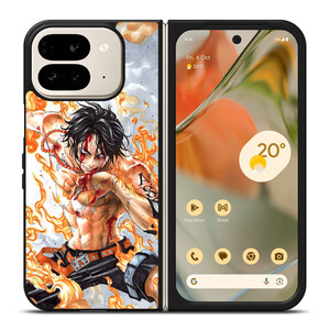 PORTGAS D ACE BLEEDING Google Pixel 9 Pro Fold Case PORTGAS D ACE BLEEDING Google Pixel 9 Pro Fold Case