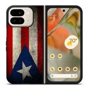 PUERTO RICO FLAG Google Pixel 9 Pro Fold Case PUERTO RICO FLAG Google Pixel 9 Pro Fold Case