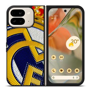 REAL MADRID LOGO Google Pixel 9 Pro Fold Case REAL MADRID LOGO Google Pixel 9 Pro Fold Case
