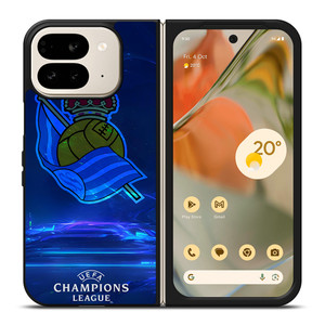 REAL SOCIEDAD LOGO ART Google Pixel 9 Pro Fold Case REAL SOCIEDAD LOGO ART Google Pixel 9 Pro Fold Case