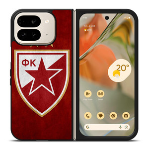 RED STAR FC LOGO Google Pixel 9 Pro Fold Case