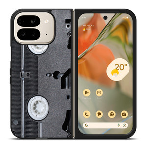 RETRO CASSETTE TAPE Google Pixel 9 Pro Fold Case RETRO CASSETTE TAPE Google Pixel 9 Pro Fold Case