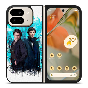 ROBERT DOWNEY JR SHERLOCK HOLMES ART Google Pixel 9 Pro Fold Case