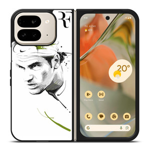ROGER FEDERER ART Google Pixel 9 Pro Fold Case ROGER FEDERER ART Google Pixel 9 Pro Fold Case