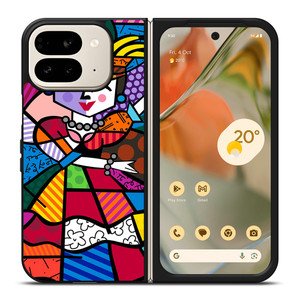 ROMERO BRITTO LOVE 3 Google Pixel 9 Pro Fold Case