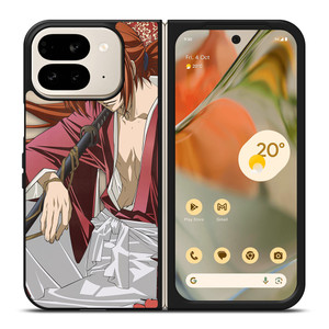 RUROUNI KENSHIN ANIME ART Google Pixel 9 Pro Fold Case RUROUNI KENSHIN ANIME ART Google Pixel 9 Pro Fold Case