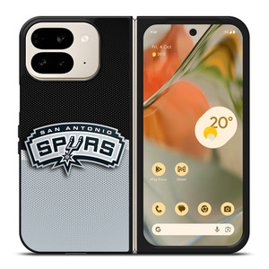 SAN ANTONIO SPURS LOGO Google Pixel 9 Pro Fold Case