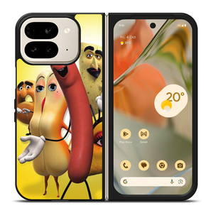 SAUSAGE PARTY CHARACTERS Google Pixel 9 Pro Fold Case