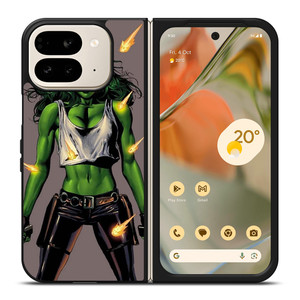 SHE HULK MARVEL 3 Google Pixel 9 Pro Fold Case SHE HULK MARVEL 3 Google Pixel 9 Pro Fold Case