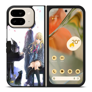 SHIGATSU WA KIMI NO USO ANIME ROMANCE Google Pixel 9 Pro Fold Case SHIGATSU WA KIMI NO USO ANIME ROMANCE Google Pixel 9 Pro Fold Case
