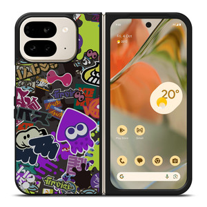 SPLATOON GAME 2 Google Pixel 9 Pro Fold Case SPLATOON GAME 2 Google Pixel 9 Pro Fold Case