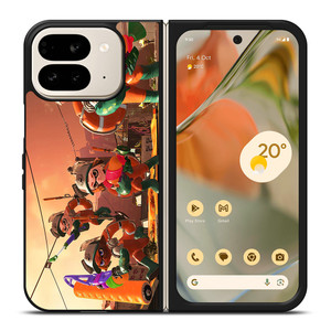 SPLATOON GAME SQUAD Google Pixel 9 Pro Fold Case SPLATOON GAME SQUAD Google Pixel 9 Pro Fold Case