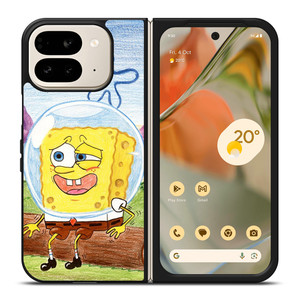 SPONGEBOB SQUAREPANTS Google Pixel 9 Pro Fold Case SPONGEBOB SQUAREPANTS Google Pixel 9 Pro Fold Case