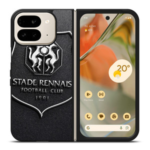 STADE RENNAIS FC LOGO ART Google Pixel 9 Pro Fold Case