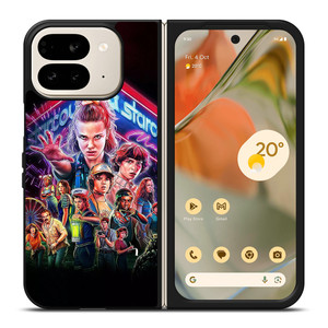 STRANGER THINGS CHARACTERS Google Pixel 9 Pro Fold Case