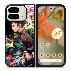 TANJIRO KAMADO DEMON SLAYER Google Pixel 9 Pro Fold Case TANJIRO KAMADO DEMON SLAYER Google Pixel 9 Pro Fold Case