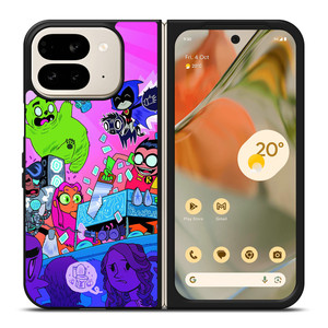 TEEN TITANS ART CARTOON Google Pixel 9 Pro Fold Case TEEN TITANS ART CARTOON Google Pixel 9 Pro Fold Case