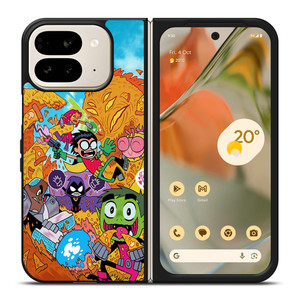 TEEN TITANS GO CHARACTERS Google Pixel 9 Pro Fold Case