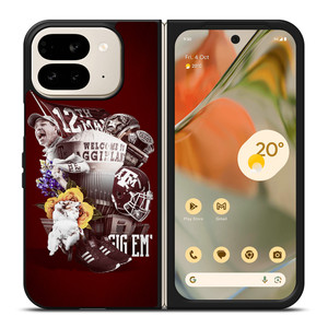 TEXAS A&M AGGIES Google Pixel 9 Pro Fold Case TEXAS A&M AGGIES Google Pixel 9 Pro Fold Case