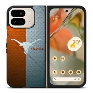 TEXAS LONGHORNS ICON Google Pixel 9 Pro Fold Case TEXAS LONGHORNS ICON Google Pixel 9 Pro Fold Case
